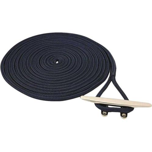 10mm x 6m Landvast met Lus Deluxe Blauw Polyester, Watersport en Boten, Bootonderdelen, Ophalen of Verzenden