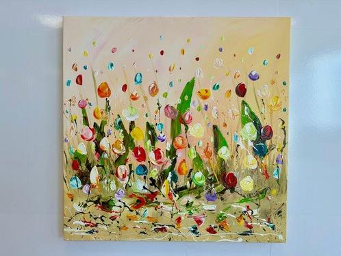 Gena - Flowers 3D, Antiek en Kunst, Kunst | Schilderijen | Modern