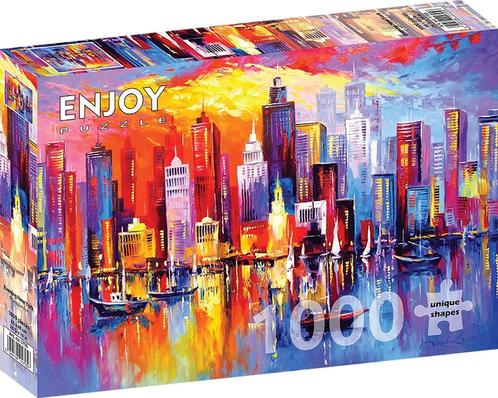 New York Puzzel (1000 stukjes) | Enjoy Puzzle - Puzzels, Hobby en Vrije tijd, Denksport en Puzzels, Nieuw, Verzenden