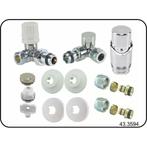 Riko Luxe Theromstatisch Radiator Aansluitset Haaks Verkeerd, Doe-het-zelf en Verbouw, Verwarming en Radiatoren, Ophalen of Verzenden