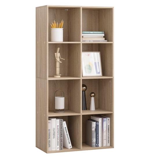 Nieuwe Boekenkast – 8-Vaks Opbergkast – Kubus Stellingkast, Huis en Inrichting, Kasten | Stellingkasten, Nieuw, Verzenden