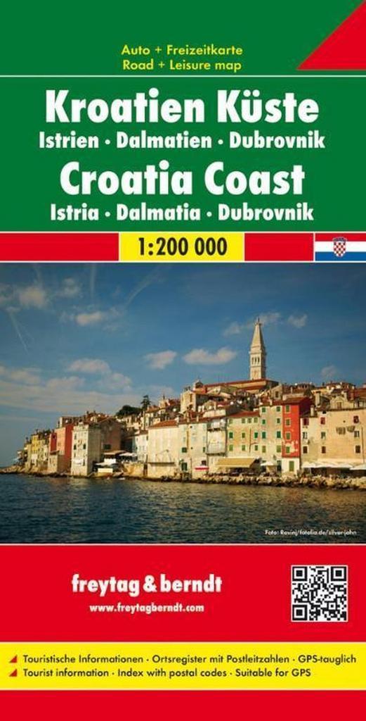 FB Kroatische kust • Istrië • Dalmatië • Dubrovnik, Boeken, Wetenschap, Gelezen, Verzenden