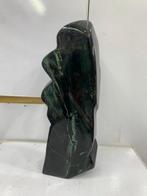 Natuurlijke donkergroene serpentine Vrije vorm - Hoogte: 35
