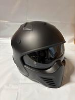 Helm Vito Bruzano Mat Zwart Maat M - ECE 22.06 keuring, Nieuw, Medium, Vito