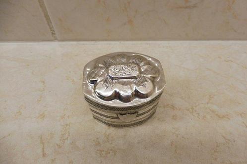 Lodereindoosje - 833. zilver - Nederland - Woudsend - J., Antiek en Kunst, Antiek | Goud en Zilver