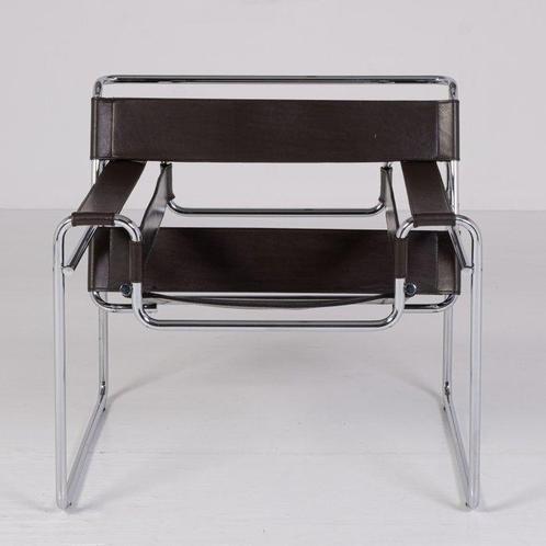 Gavina - Marcel Breuer - Fauteuil - Wassily Brown (ZELDZAAM), Antiek en Kunst, Antiek | Meubels | Stoelen en Banken