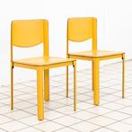 (2) Stoelen van twee Matteo Grassi door Tito Agnoli, Huis en Inrichting, Nieuw, Leer, Modern