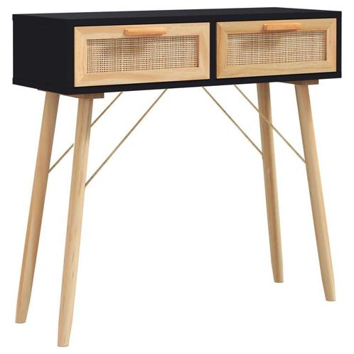 Wandtafel Grenen Rattan 80cm - Retourdeal - 53% Korting!, Huis en Inrichting, Woonaccessoires | Wandplanken en Boekenplanken, Nieuw