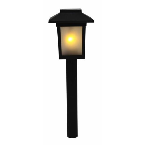 Benson Solar tuinlamp - fakkel design - flikkerend kaarse..., Tuin en Terras, Buitenverlichting, Nieuw, Ophalen of Verzenden