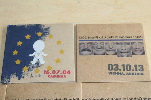 Peter Gabriel - 10 x Official 2 x CDs live sets - Encore, Cd's en Dvd's, Vinyl Singles