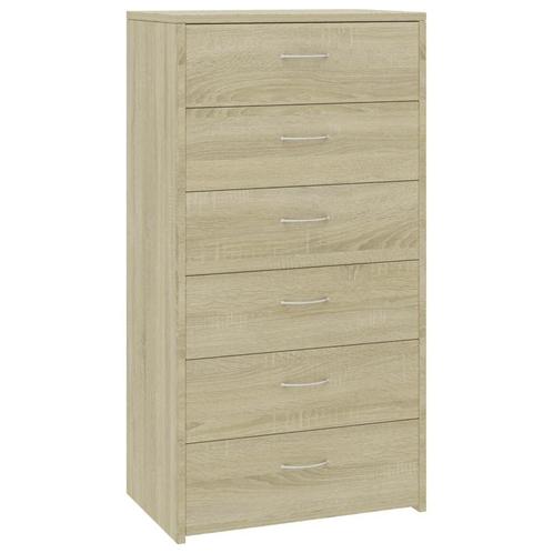Dressoir Eikenlook 50x34cm | Retourdeal | Woonkamer, Huis en Inrichting, Kasten | Dressoirs, 50 tot 100 cm, 25 tot 50 cm, Met lade(s)