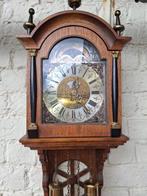 Staartklok - Hout, Messing - 1960-1970 - Warmink wandklok, Antiek en Kunst, Antiek | Klokken
