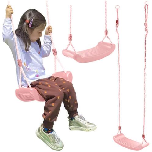 Kruzzel Roze Kunststof Schommel – Licht, veilig en ideaal., Kinderen en Baby's, Speelgoed | Overig, Nieuw, Ophalen of Verzenden
