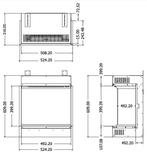 Element4 Club 50 E 3-zijdig, Huis en Inrichting, Kachels, Ophalen of Verzenden, Nieuw, Hout, Vrijstaand
