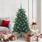 vidaXL Kunstkerstboom Groen 150 cm PVC en Metaal en Plastic, Diversen, Kerst, Verzenden, Nieuw