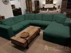 U-Bank Berlicum - u-banken - Groen, Huis en Inrichting, Banken | Sofa's en Chaises Longues, Nieuw, Stof