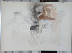 Òscar Estruga I Andreu (XX) - Sin titulo, Antiek en Kunst