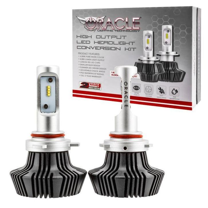 Oracle 9012 4000 Lumen LED Headlight Bulbs (Pair) - 6000K -, Auto-onderdelen, Verlichting, Ophalen of Verzenden