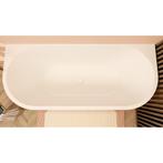 Wiesbaden Liora Half Vrijstaand Ligbad - 180x80cm - Acryl, Ophalen of Verzenden, Nieuw