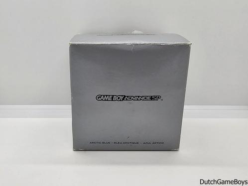 Gameboy Advance / GBA SP - Console - Artic Blue - Boxed, Spelcomputers en Games, Spelcomputers | Nintendo Game Boy, Gebruikt, Verzenden