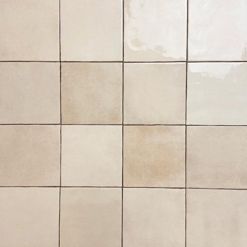 Equipe wandtegel artisan ochre 13,2x13,2 random beige, Doe-het-zelf en Verbouw, Tegels, Wandtegels, Nieuw, 10 m² of meer, Keramiek