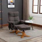 TRUUSK Relaxstoel Massagestoel met Voetenbank - Opbergruimte, Verzenden, Nieuw