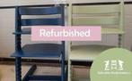 Stokke Tripp Trapp Midnight bleu & Moss green Refurbished, Kinderen en Baby's, Kinderstoelen, Verzenden, Zo goed als nieuw, Meegroeistoel