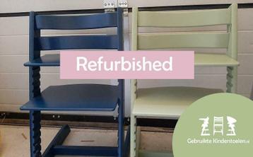 Stokke Tripp Trapp Midnight bleu, Moss green Refurbished beschikbaar voor biedingen