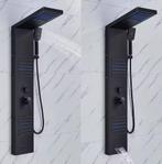 Luxe Zwart LED Douchepaneel – Spa en Massage Regen Doucheset, Verzenden, Nieuw