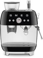 Smeg EGF03BLEU espresso koffiemachine - zwart, Witgoed en Apparatuur, Koffiezetapparaten, Nieuw, Verzenden