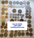 Groot-Brittannië. A Lot of 83x British Coins, includes
