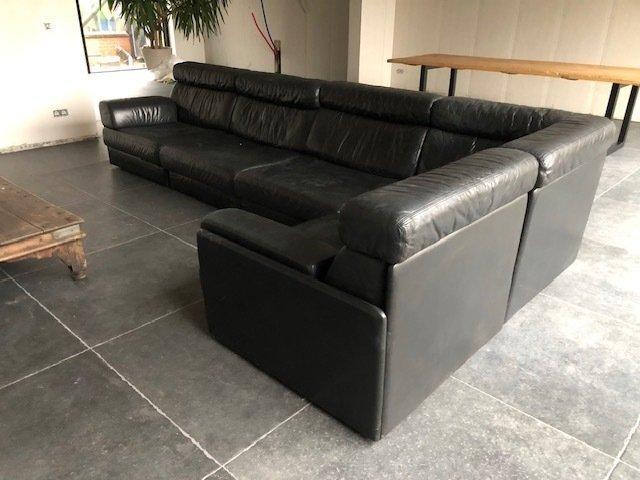 de Sede - Sofa (5) - DS 76 - Leder - Sede DS76, Antiek en Kunst, Kunst | Designobjecten