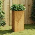 vidaXL Plantenbak 50x43x75 cm cortenstaal, Tuin en Terras, Verzenden, Nieuw, Metaal, Minder dan 60 cm