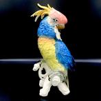 Karl Ens, Volkstedt - Cockatoo Parrot on Branch (33 cm) - ca