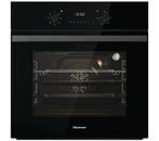 Hisense BI62220ABGUK  - Inbouwoven  - 61L  - Zwart, Witgoed en Apparatuur, Ovens, Hete lucht, Nieuw, Ophalen of Verzenden, Oven met grill