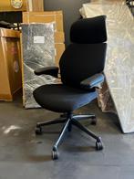 Humanscale Freedom - bureaustoel met hoofdsteun - refurb, Verzenden, Zwart, Zo goed als nieuw, Bureaustoel