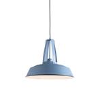 Vintage hanglamp blauw rond 43cm - Living, Verzenden, Nieuw, Modern