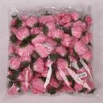 Dahliabloem los Roze 8-10 cm. dia/ stuk losse bloem 10 cm., Huis en Inrichting, Woonaccessoires | Kunstplanten en Kunstbloemen