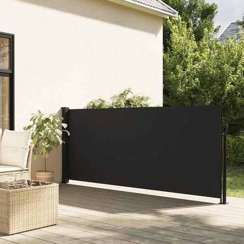 vidaXL Windscherm uittrekbaar 140x300 cm zwart, Tuin en Terras, Zonneschermen, Nieuw, Verzenden