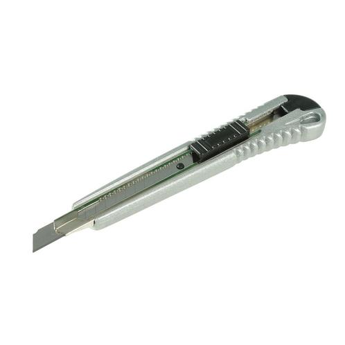 Silverline Afbreekmes - 9 mm - Zinklegering - 12 standen..., Doe-het-zelf en Verbouw, Gereedschap | Handgereedschap, Nieuw, Ophalen of Verzenden