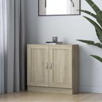 vidaXL Boekenkast 82,5x30,5x80 cm bewerkt hout sonoma, Verzenden, Nieuw, 50 tot 100 cm, Minder dan 100 cm
