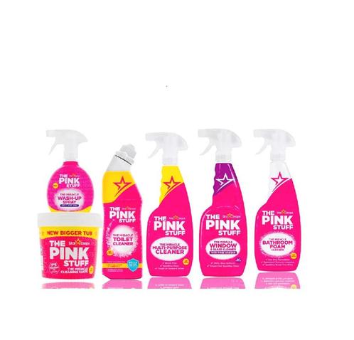 The Pink Stuff - Woonkamer &amp; Badkamer set, Huis en Inrichting, Schoonmaakartikelen, Verzenden