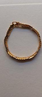 Armband - 18 karaat Geel goud - Gele witte goud, Sieraden, Tassen en Uiterlijk, Armbanden, Nieuw