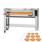 GGM Gastro | Elektrische pizzaoven Power - 9x 34cm - |, Onderbouw afzuigkap, Verzenden, Nieuw, Motor