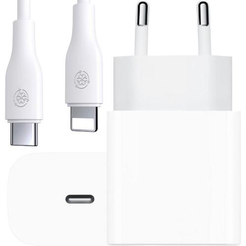 iPhone Charger - USB-C Power Adapter - 20W USB-C Snellader, Telecommunicatie, Mobiele telefoons | Telefoon-opladers, Ophalen of Verzenden