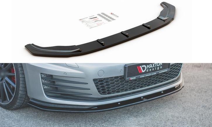Front Splitter V.1 voor Volkswagen Golf 7 GTI / GTD, Auto diversen, Tuning en Styling, Ophalen of Verzenden