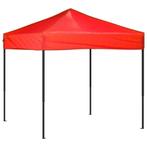 Tent 2x2m Rood Oxford | B-keuze | Scherpe Prijs (partytent), Tuin en Terras, Opvouwbaar, Minder dan 4 meter, Nieuw, Paviljoen