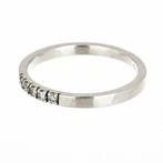 Ring - 14 karaat Witgoud Diamant (Natuurlijk), Nieuw