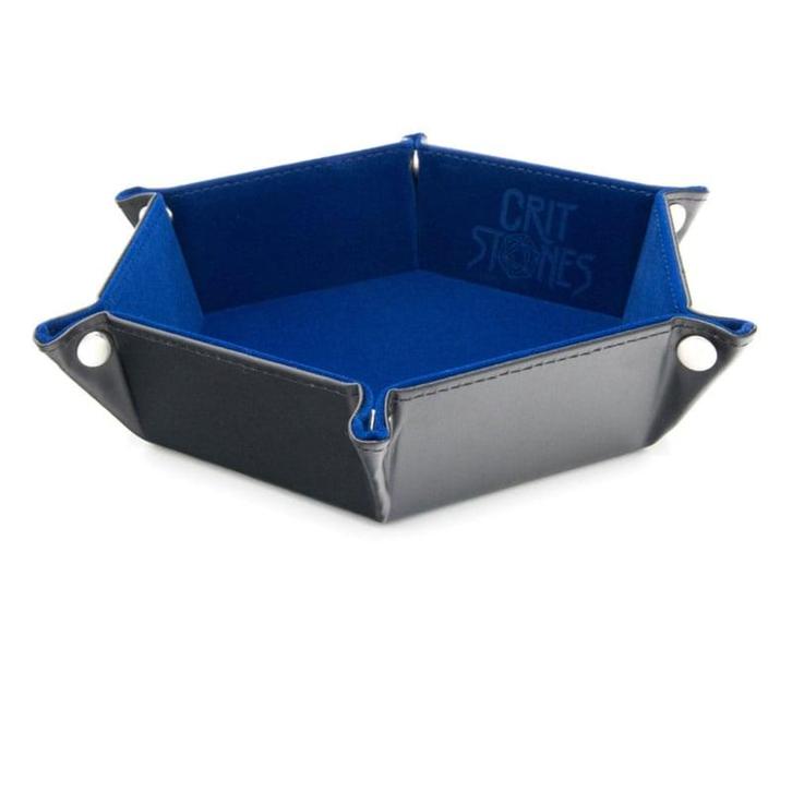 (Pre-order) CritStones Folding Dice Tray Blue (Spellen), Hobby en Vrije tijd, Gezelschapsspellen | Bordspellen, Zo goed als nieuw