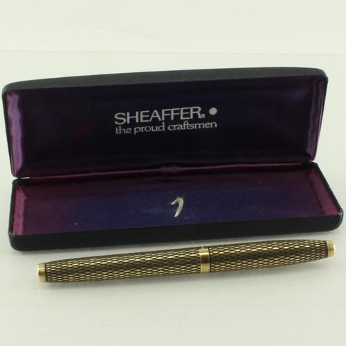 Sheaffer 14K vergulde vulpen, Diversen, Overige Diversen, Ophalen of Verzenden